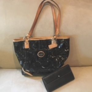 Coach Purse and matching wallet